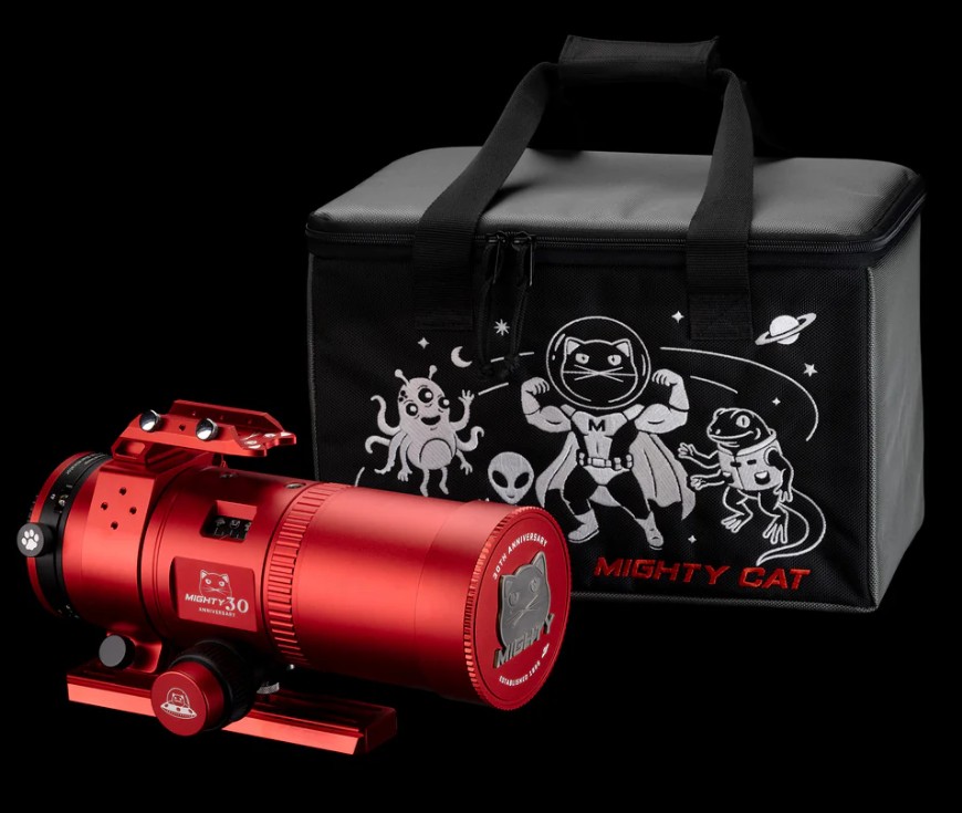 William Optics Mighty-Cat 71 F/3.2 Petzval Refractor 30th